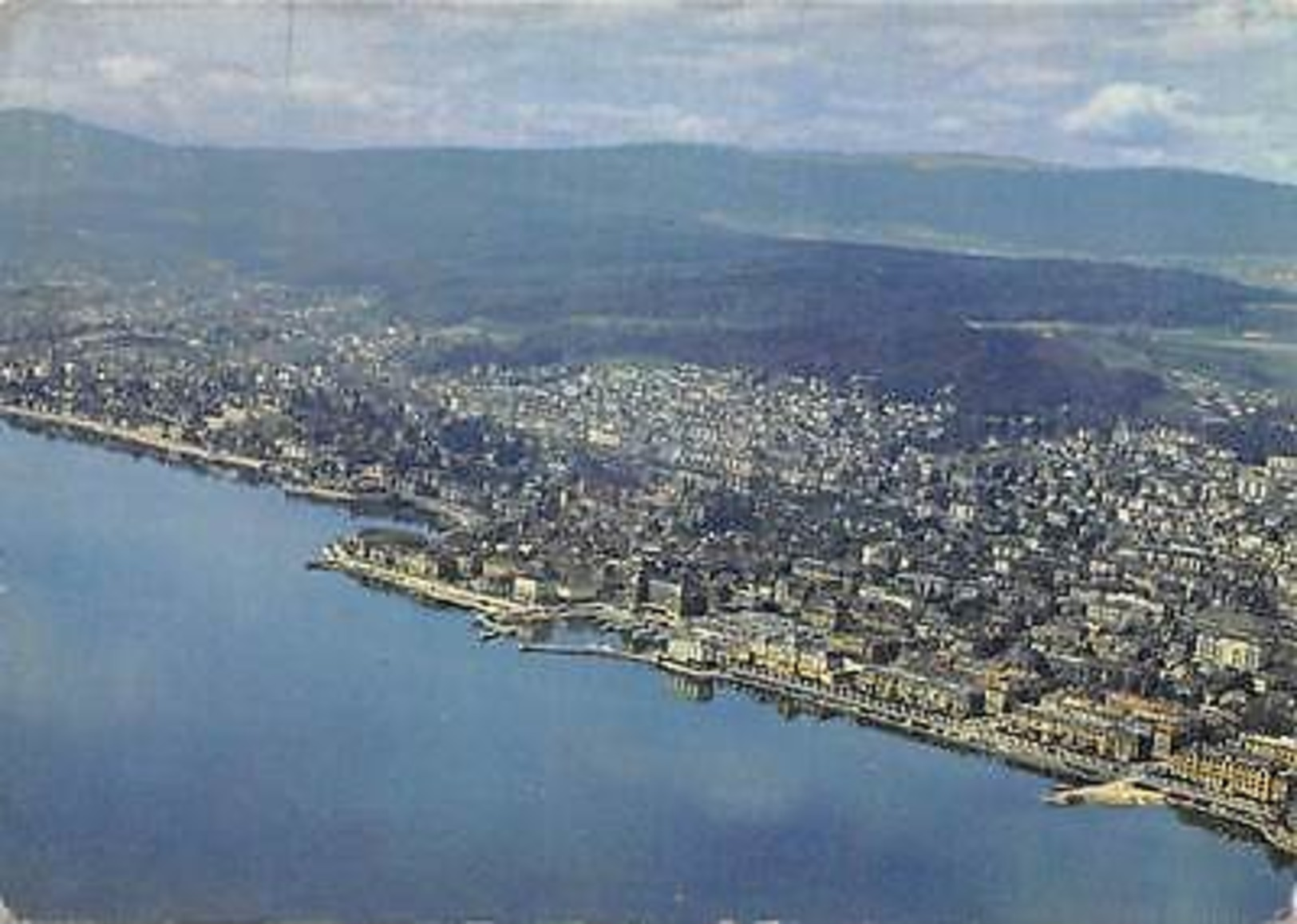 Switzerland Neuchatel Vue Aerienne Panorama Lake - Neuchâtel