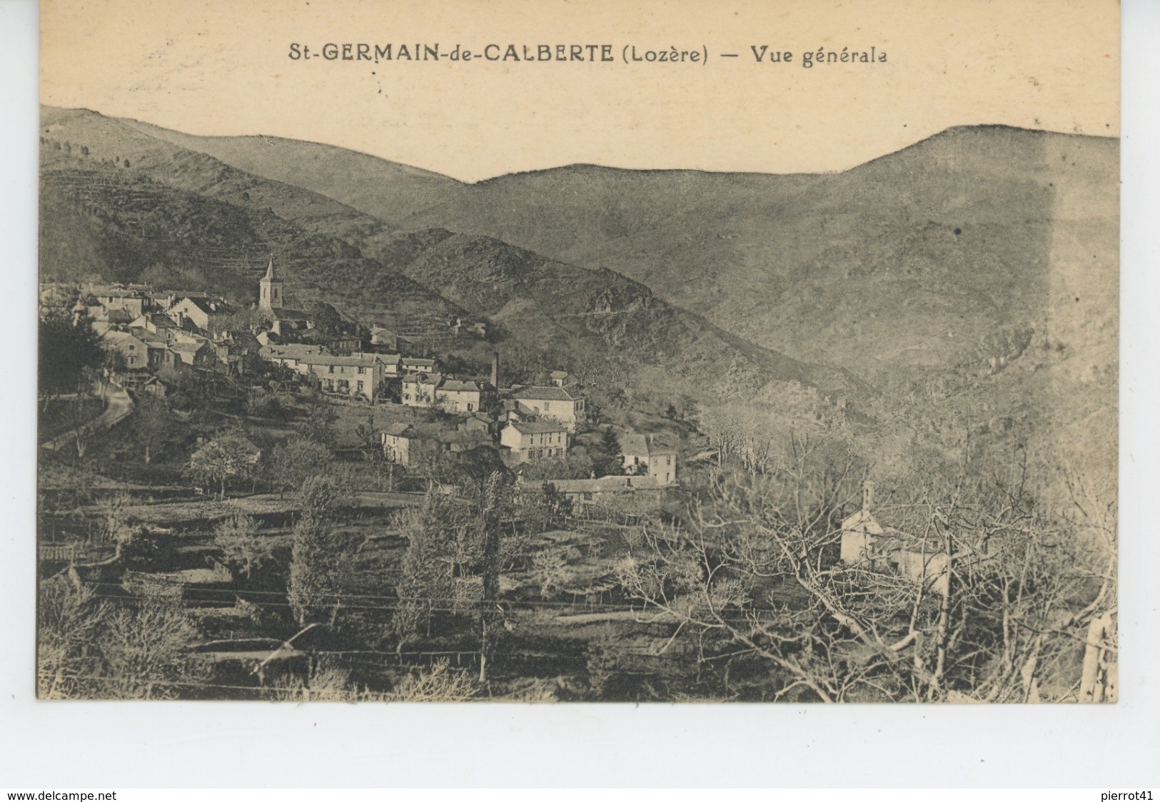 SAINT GERMAIN DE CALBERTE - Vue Générale - Autres & Non Classés