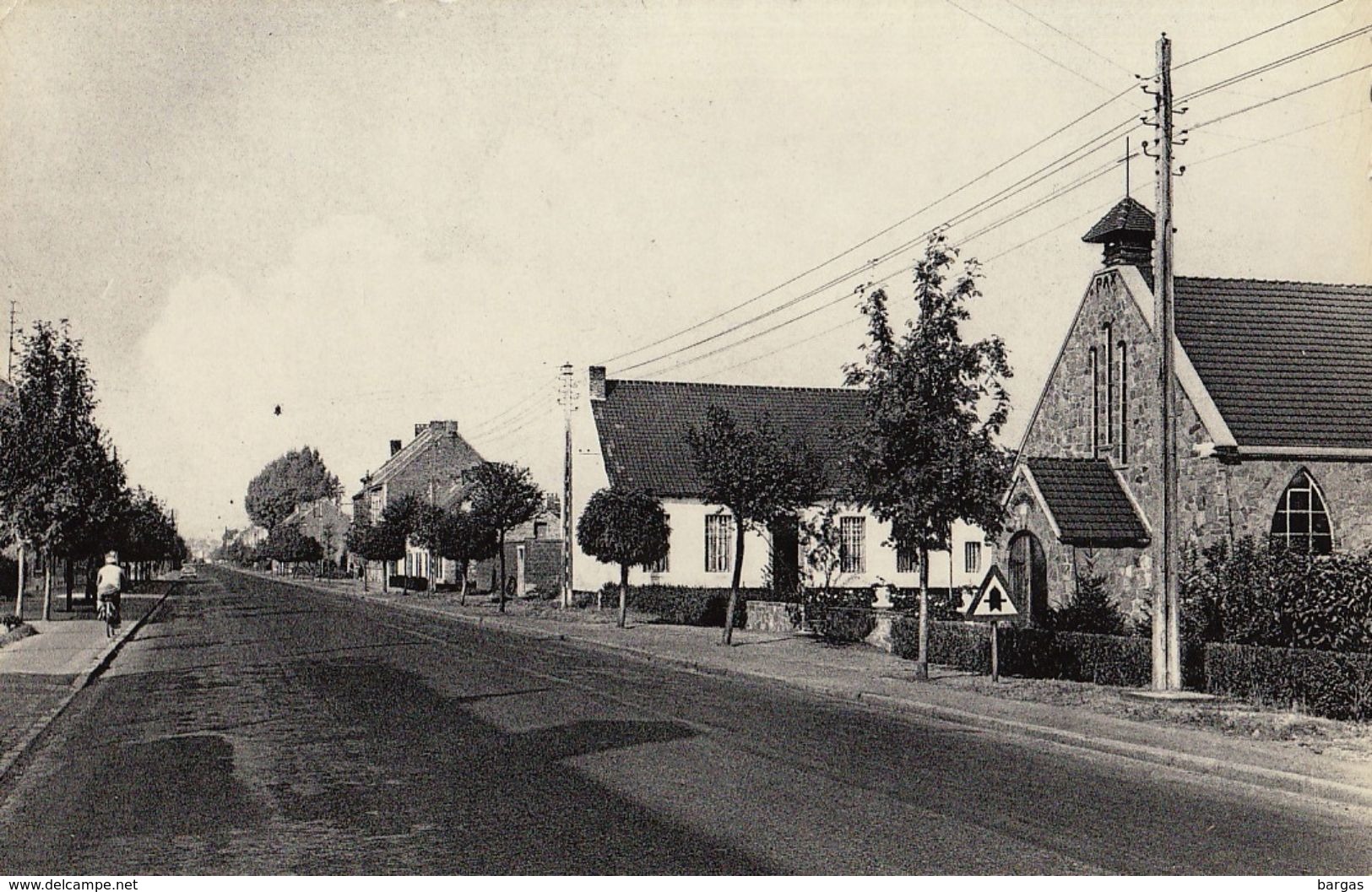 Carte Postale Ath Chapelle De Fatima Et Chaussée De Mons - Ath