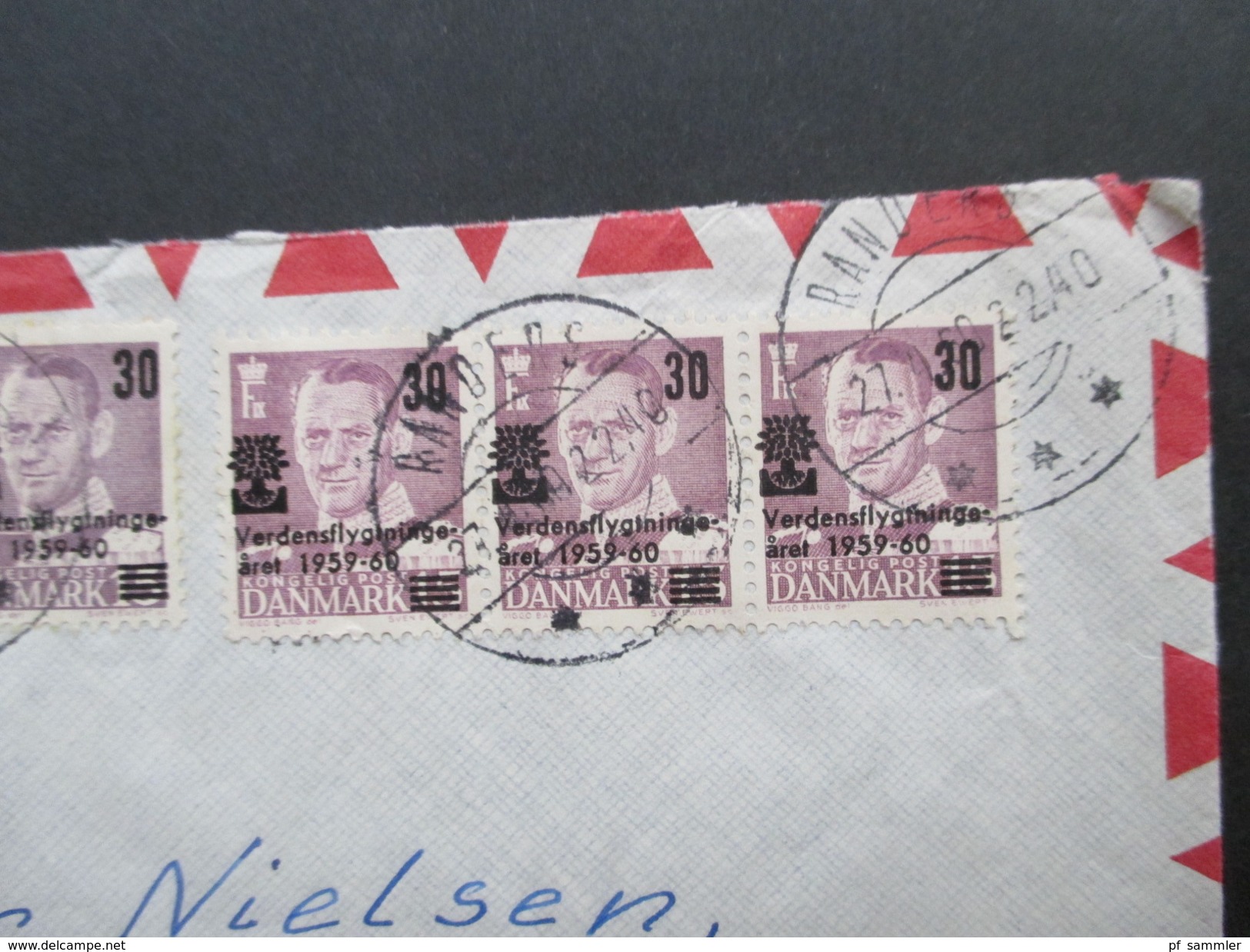 Dänemark 1950/60er Luftpostbelege alle in die USA gelaufen! 89 stk. Viele Jul Marken / Aerogramme! Interessanter Posten!