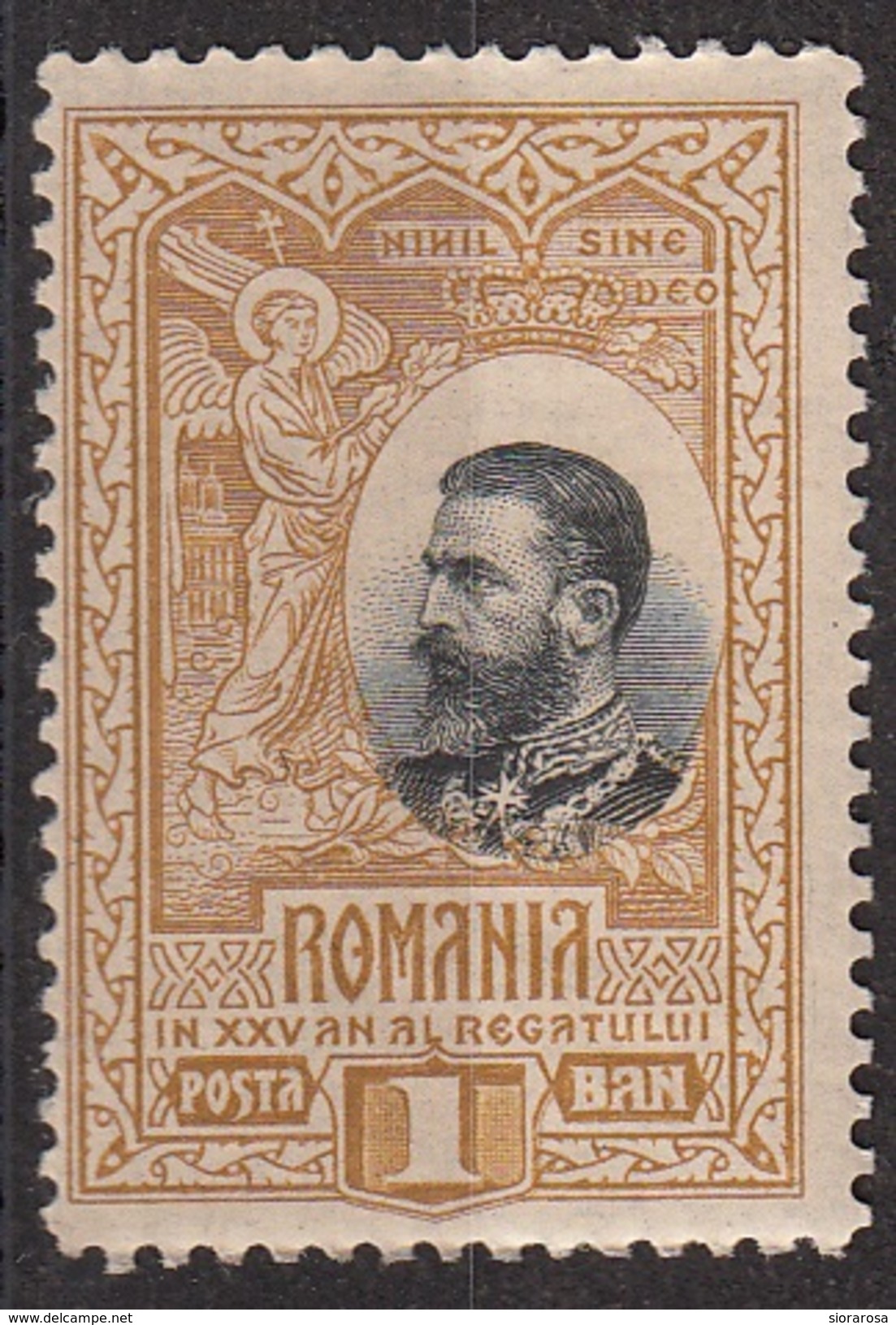 186 Romania 1906 King Carol I Nuovo MNH - Nuevos