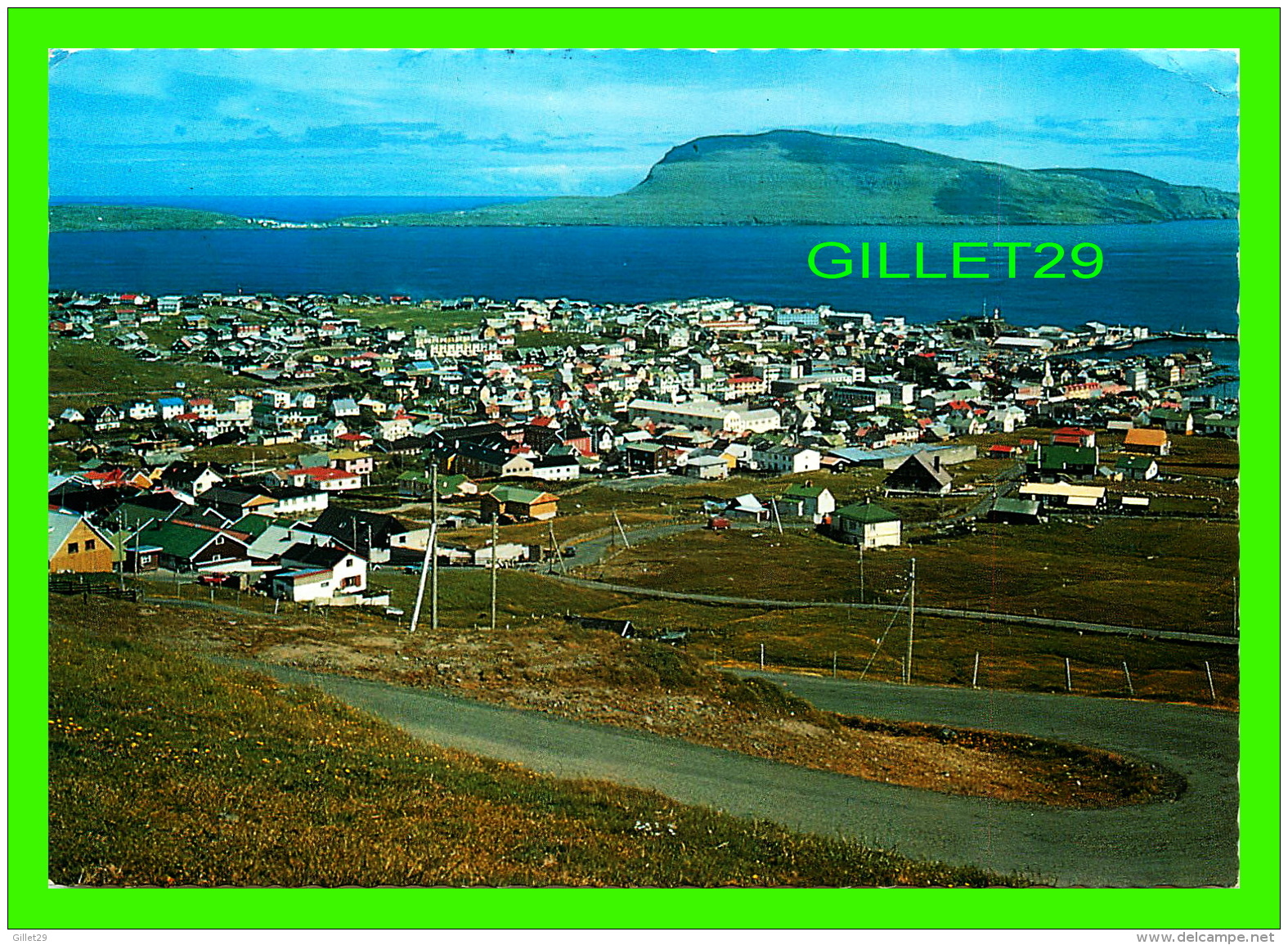 ILES FÉROÉ, DANEMARK - TORSHAVN, THE CAPITAL OF FAROE ISLANDS - TRAVEL IN 1981 - - Isole Faroer