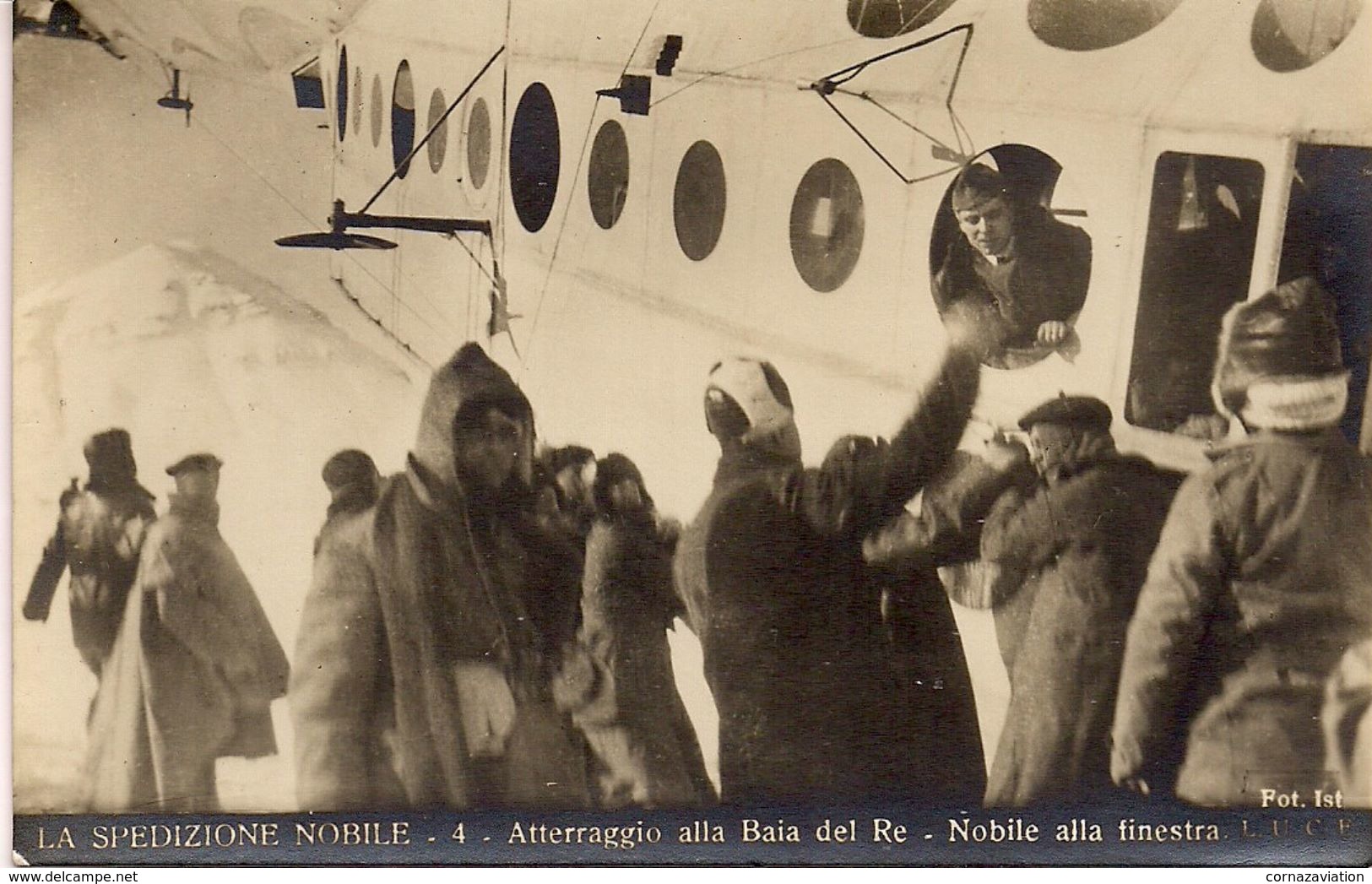 Aviation - Umberto Nobile à Bord Du Dirigeable Norge. - 1919-1938: Entre Guerres