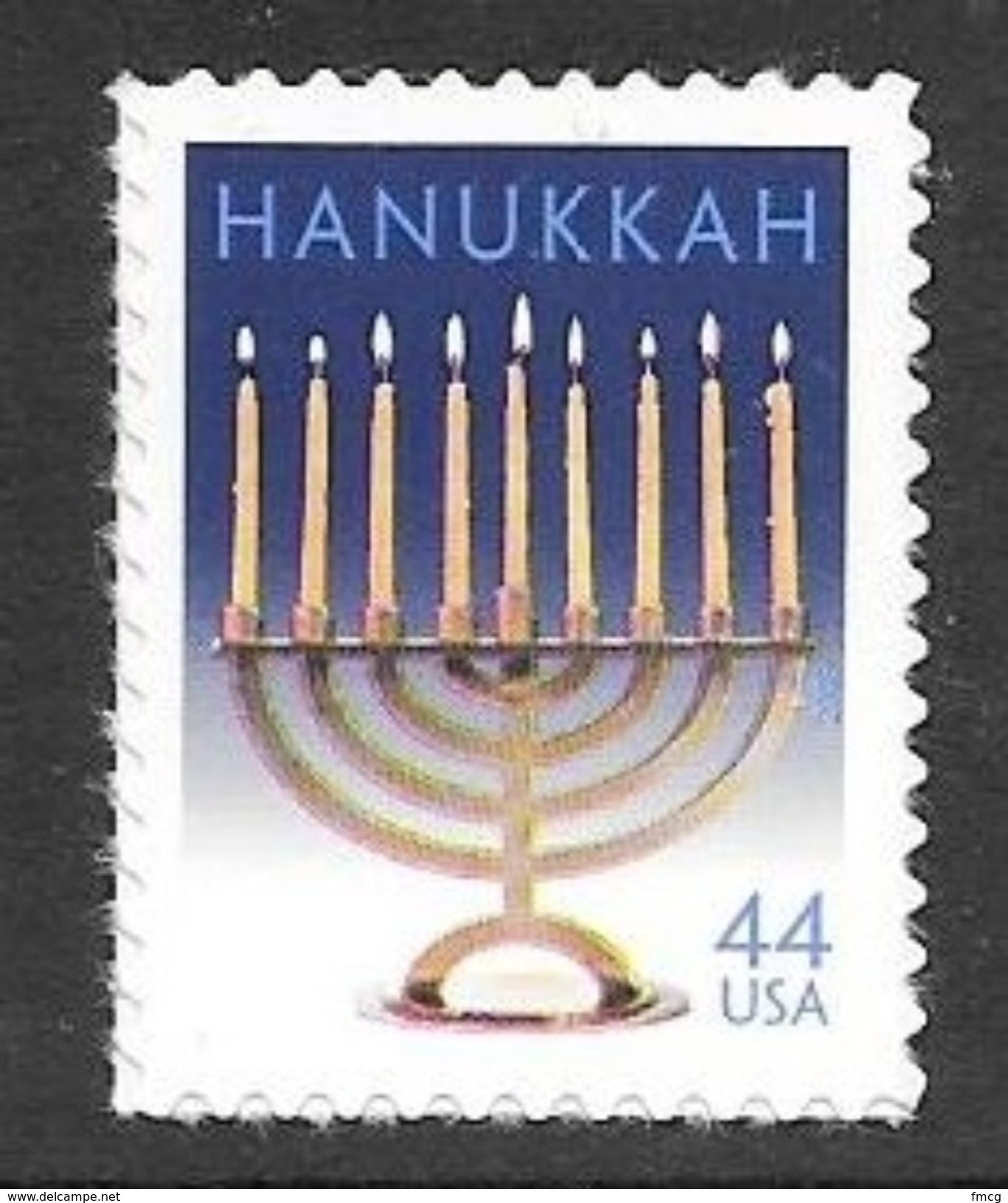 2009 44 Cents Hanukkah, Self Adhesive - Neufs