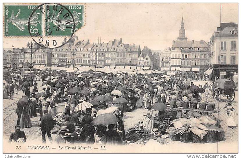 Cambrai       59         Le Grand Marché    2  (voir Scan) - Cambrai