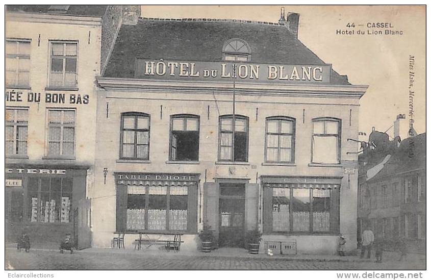 Cassel      59         Hôtel Du Lion Blanc      (voir Scan) - Cassel