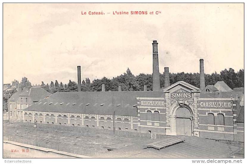 Le Cateau      59        Usine Simons Er Cie         2 (voir Scan) - Le Cateau