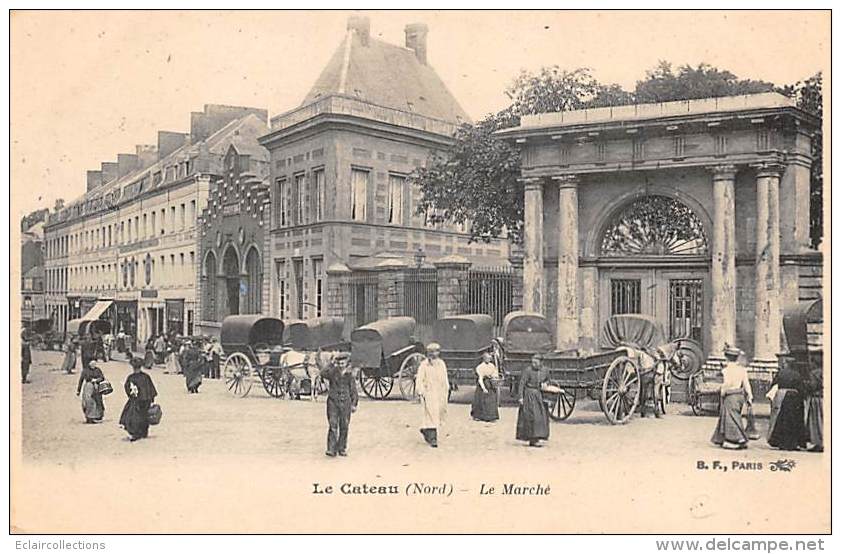 Le Cateau      59       Le Marché        2 (voir Scan) - Le Cateau