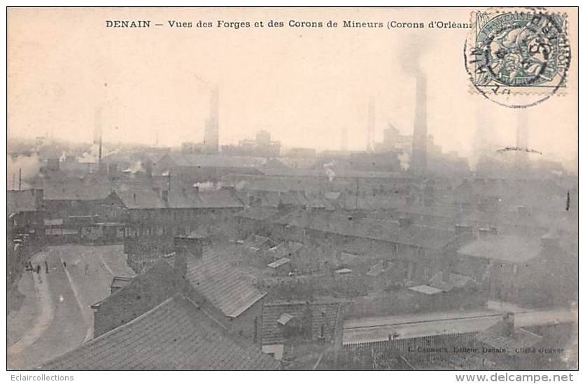 Denain     59          Les Forges  Et Corons D'Orléans      (voir Scan) - Denain