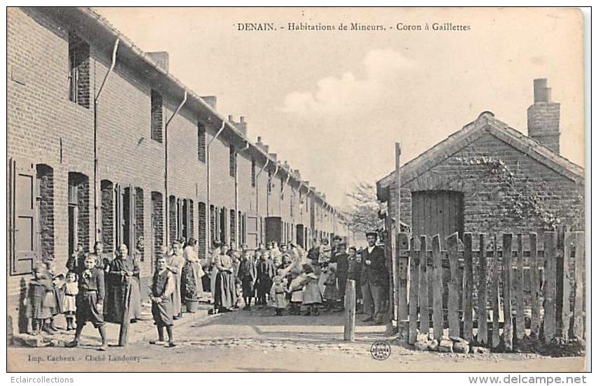 Denain     59         Maisons Ouvrières  Habitations Des Mineurs    (voir Scan) - Denain