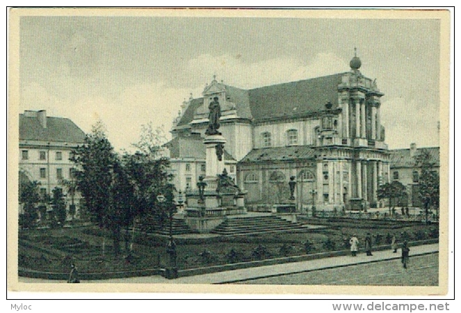 Warszawa. Varsovie. Monument Mickiewicz Et Eglise Des Carmélites. - Polen