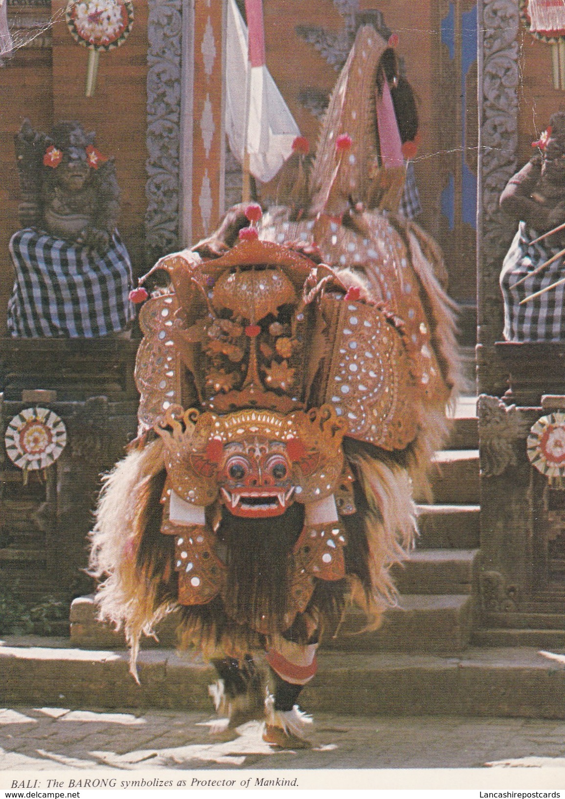 Postcard Bali The Barong Protector Of Mankind My Ref B22057 - Indonesia