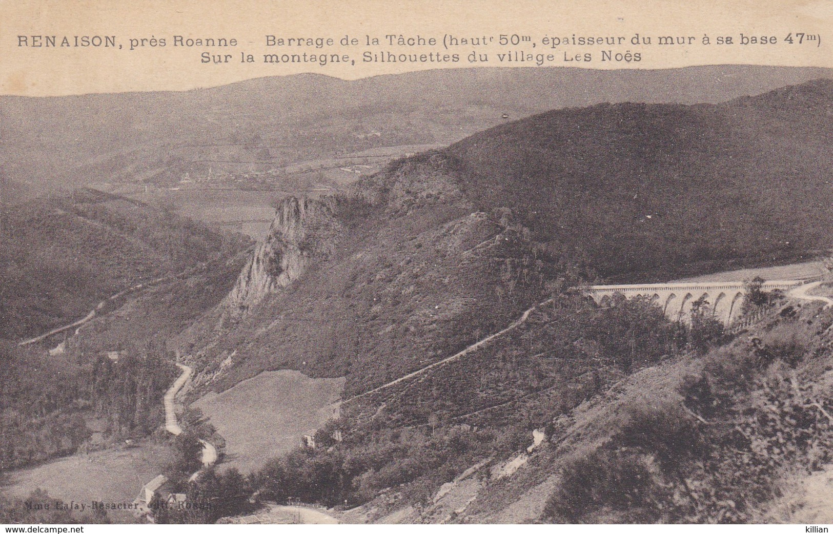 Renaison Barrage De La Tache - Otros & Sin Clasificación