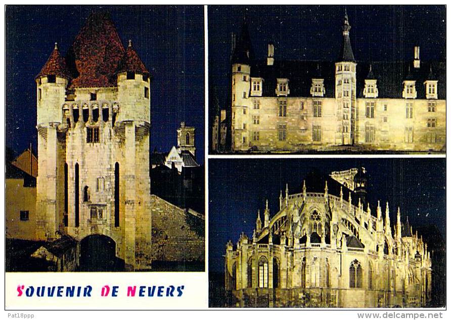 58 - NEVERS ** Lot De 6 Multivues Diversifiées ** CPM Grand Format - Nièvre - Nevers