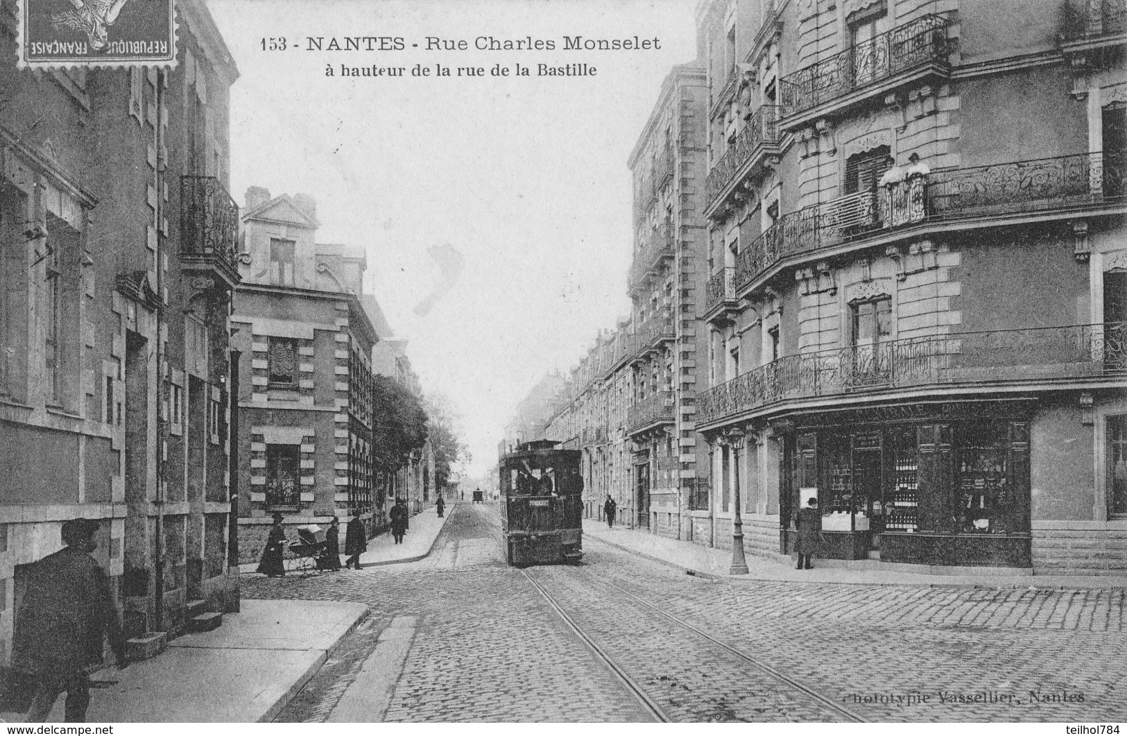 NANTES  RUE CHARLES MONSELET - Nantes