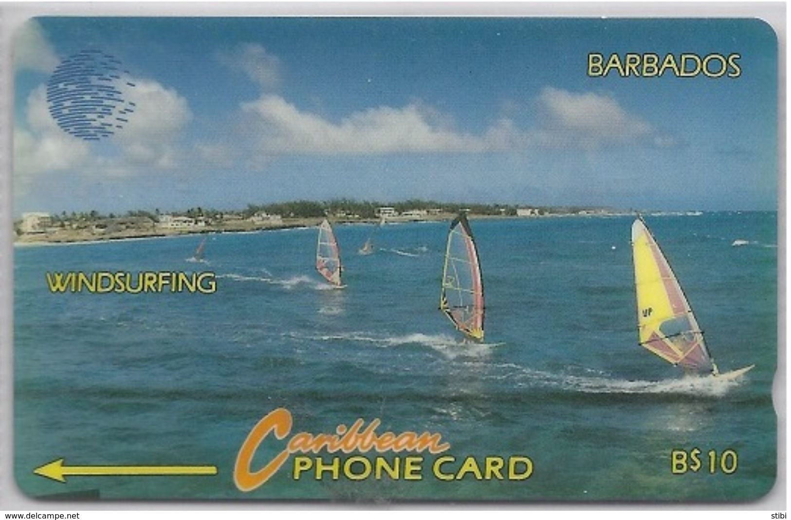 BARBADOS - WINDSURFING - 15CBDA - Barbados