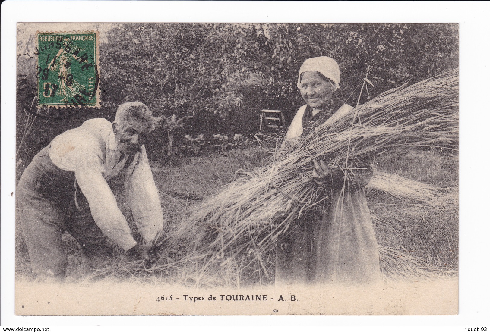 4615 - Types TOURAINE - A. B. - Autres & Non Classés