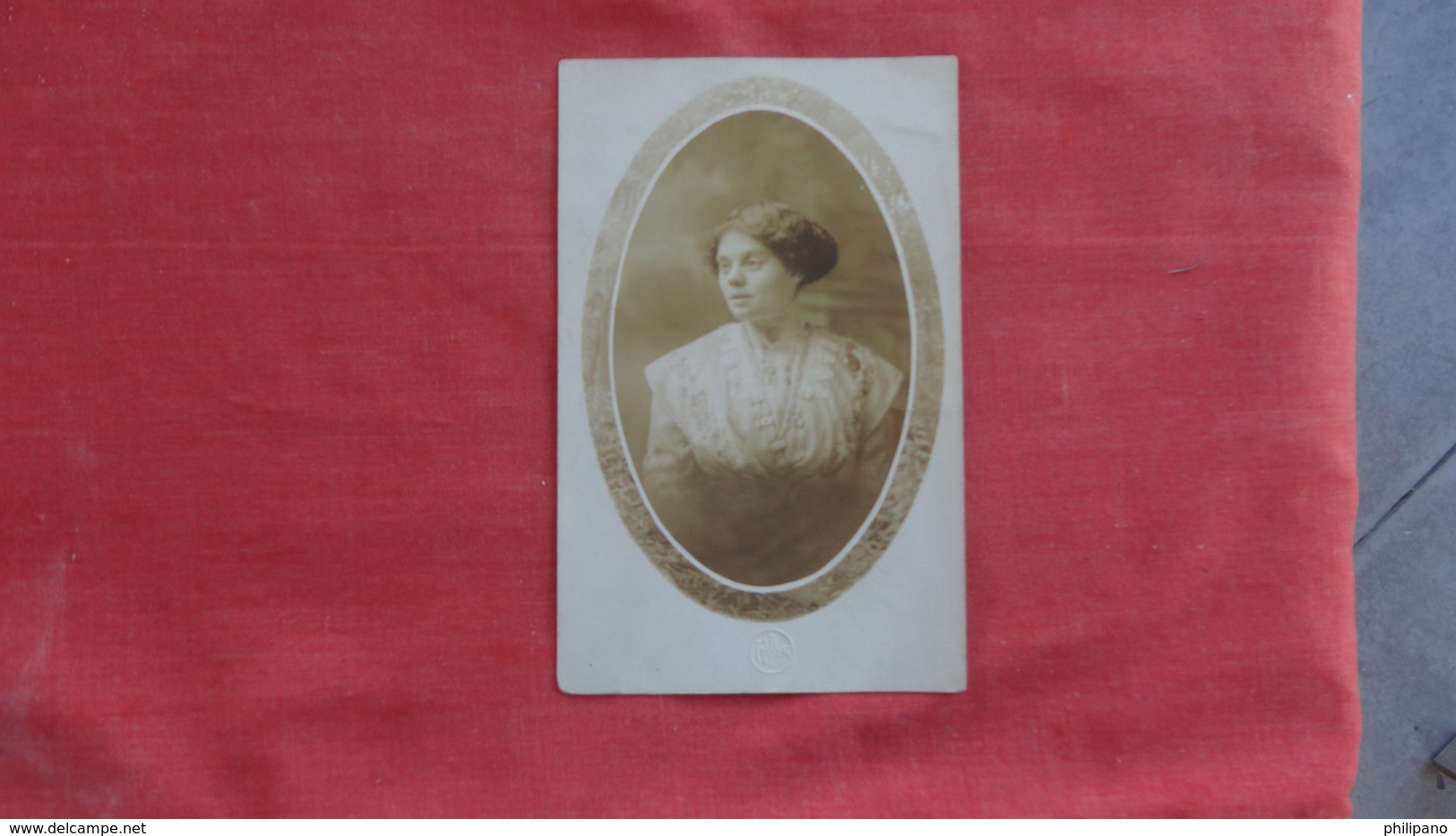 RPPC Female  In Oval Border  Ref 2730 - Fashion