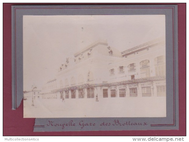 191117 - PHOTO ANCIENNE 1900 - 69 LYON - Nouvelle Gare Des Brotteaux - Lyon 6