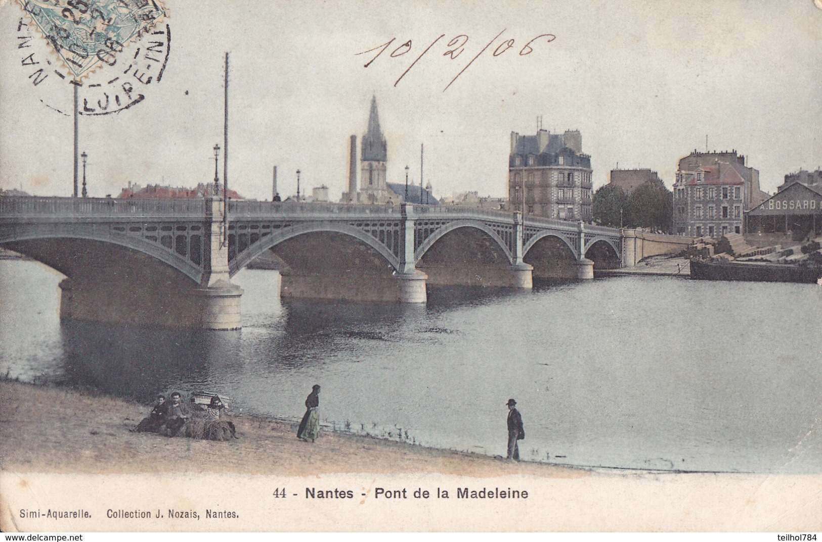 NANTES  PONT DE LA MADELEINE - Nantes