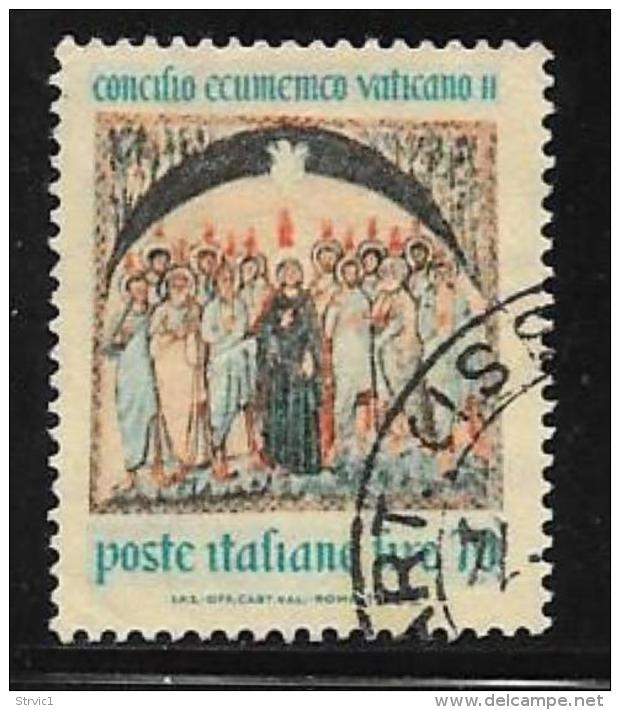 Italy, Scott # 867 Used Ecumenical Council, 1962 - 1961-70: Used