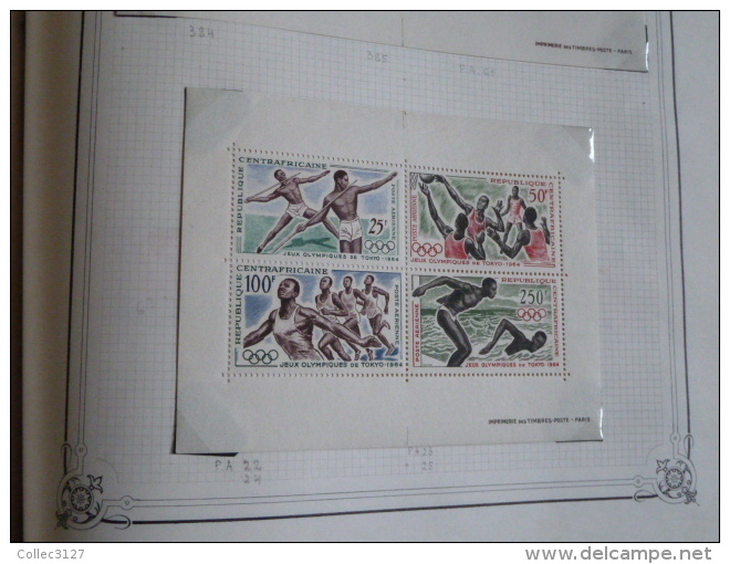 Jeux Olympiques De Tokyo 1964 - Lot De 8 Blocs MNH N** De Divers Pays D'Afrique Niger Mali Congo Cameroun Mauritanie Etc - Summer 1964: Tokyo