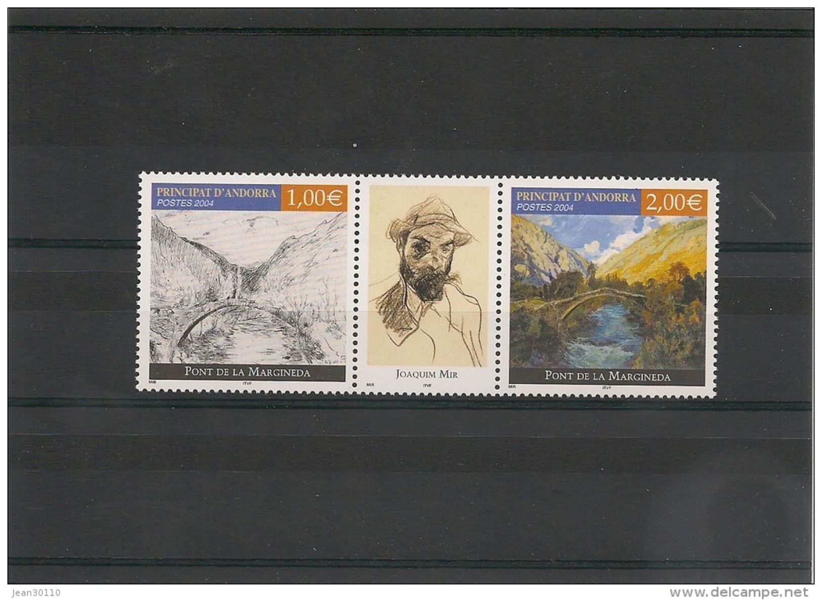 ANDORRE  Année 2004 N°Y/T : 599/600** - Unused Stamps
