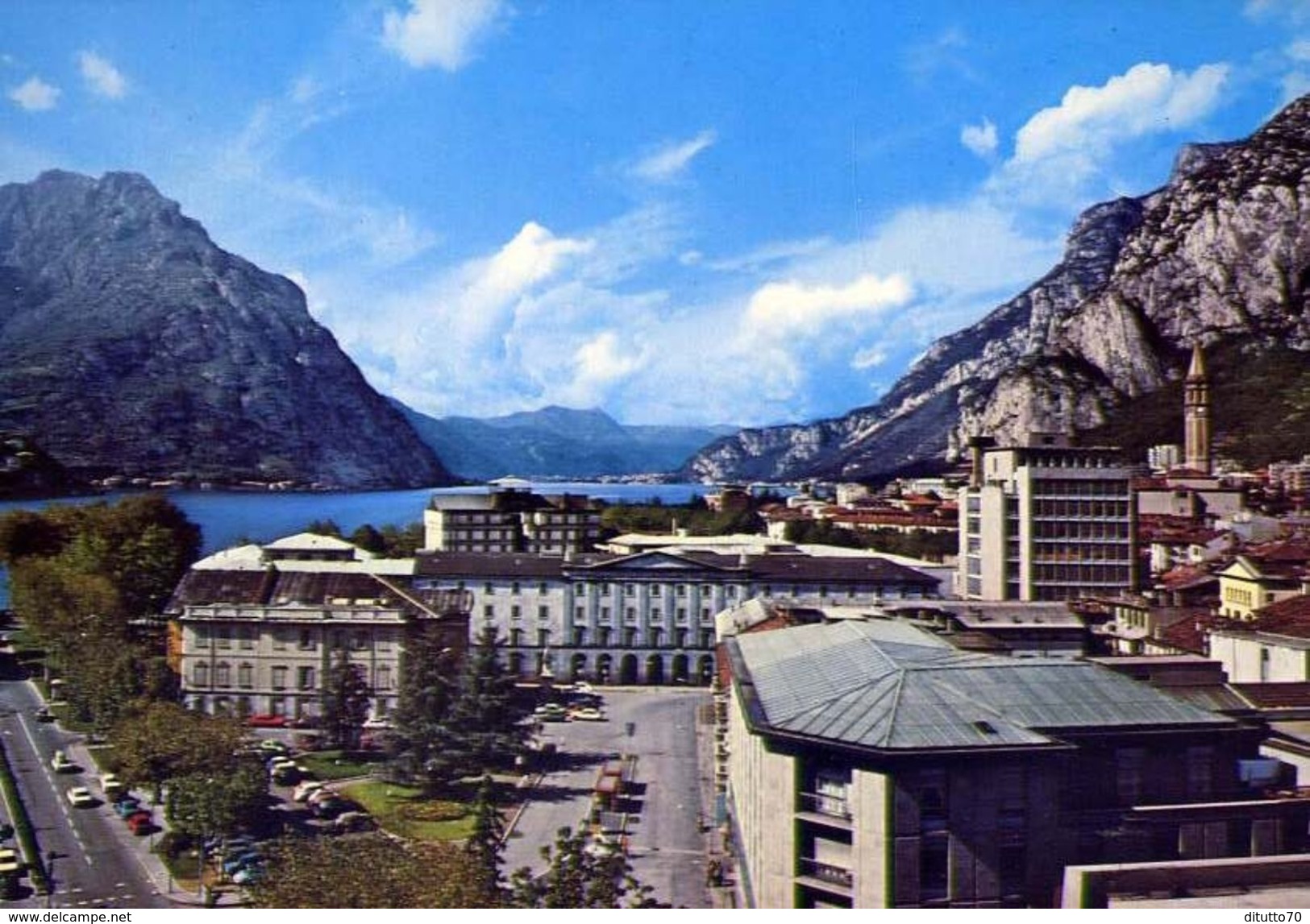 Lecco - Como - Piazza Mazzini E Garibaldi - Formato Grande Non Viaggiata – E 3 - Lecco