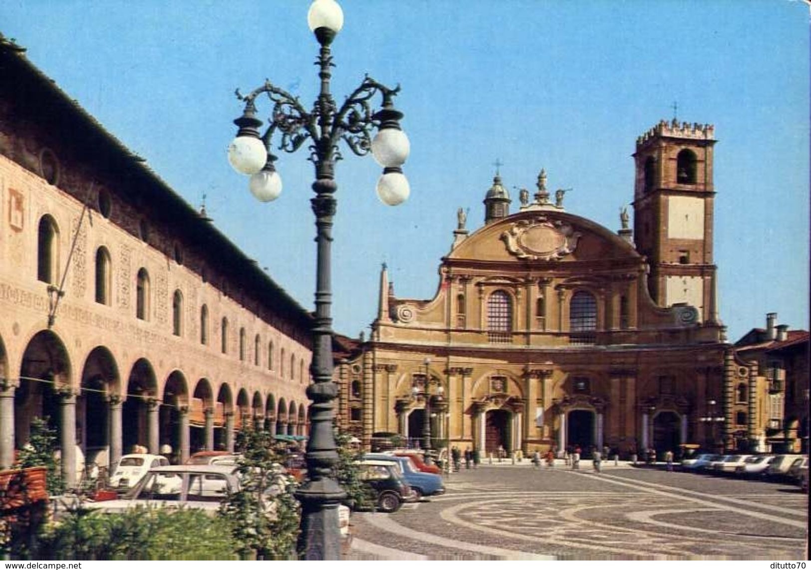 Vigevano - Pavia - Piazza Ducale - Il Duomo - 36-72 - Formato Grande Viaggiata – E 3 - Vigevano