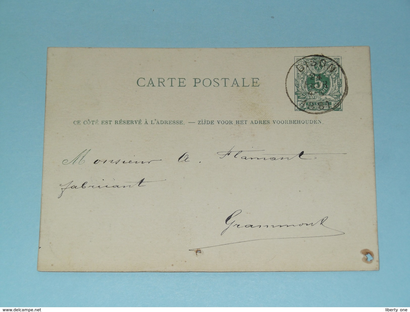 Carte Postale > Dison ( Renouprez & Leroy Petit Rechain ) - Anno 1881 > Grammont( Zie/voir Foto Voor Details ) ! - Privées & Locales [PR & LO]