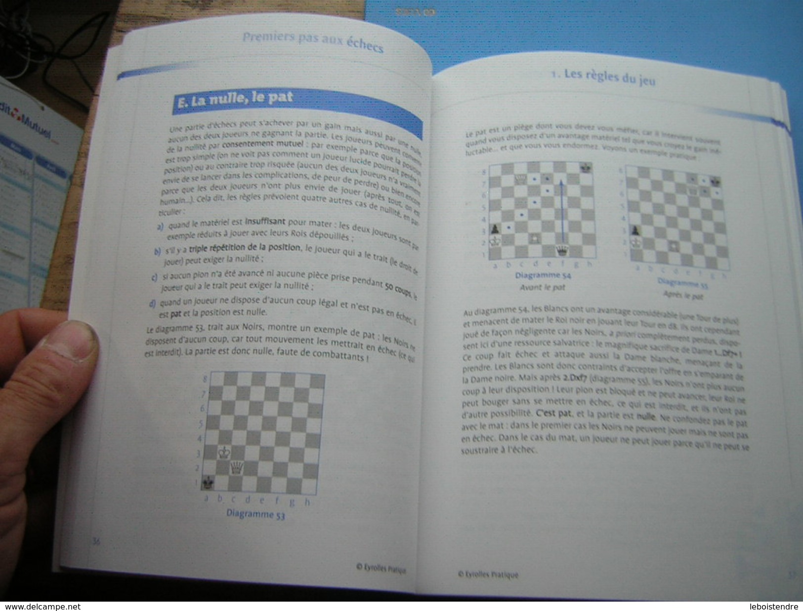 FRANCK LOHEAC PREMIERS PAS AUX ECHECS EYROLLES PRATIQUE 2004 DEUXIEME TIRAGE - Giochi Di Società