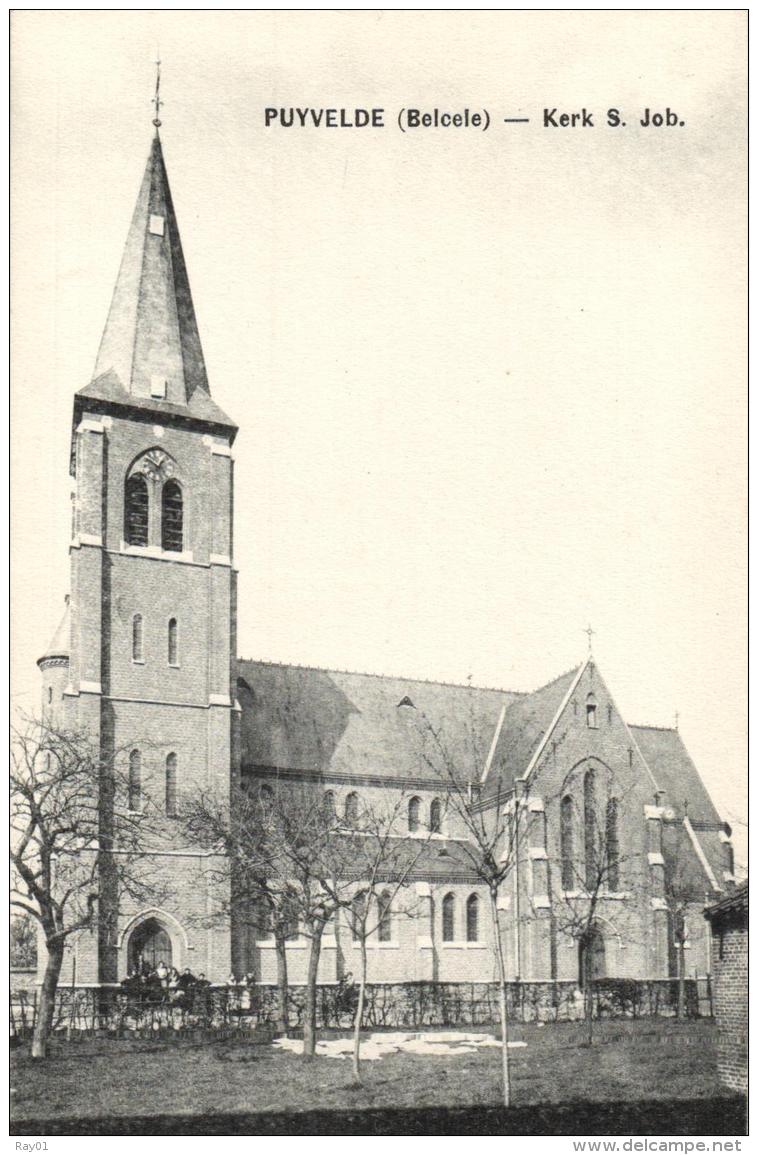 BELGIQUE - FLANDRE ORIENTALE - SAINT-NICOLAS - SINT-NIKLAAS - BELCELE - PUYVELDE - Kerk S. Job. - Sint-Niklaas