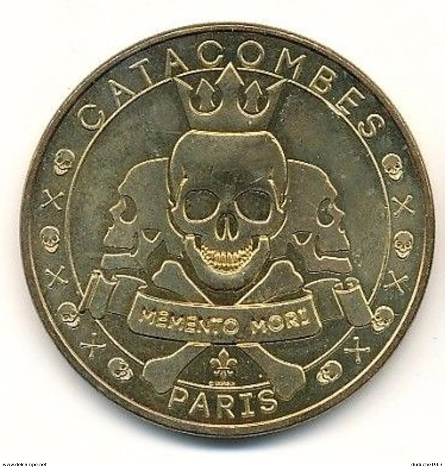 Monnaie De Paris 75.Paris - Les Catacombes. Mémento Mori 2015 - 2015