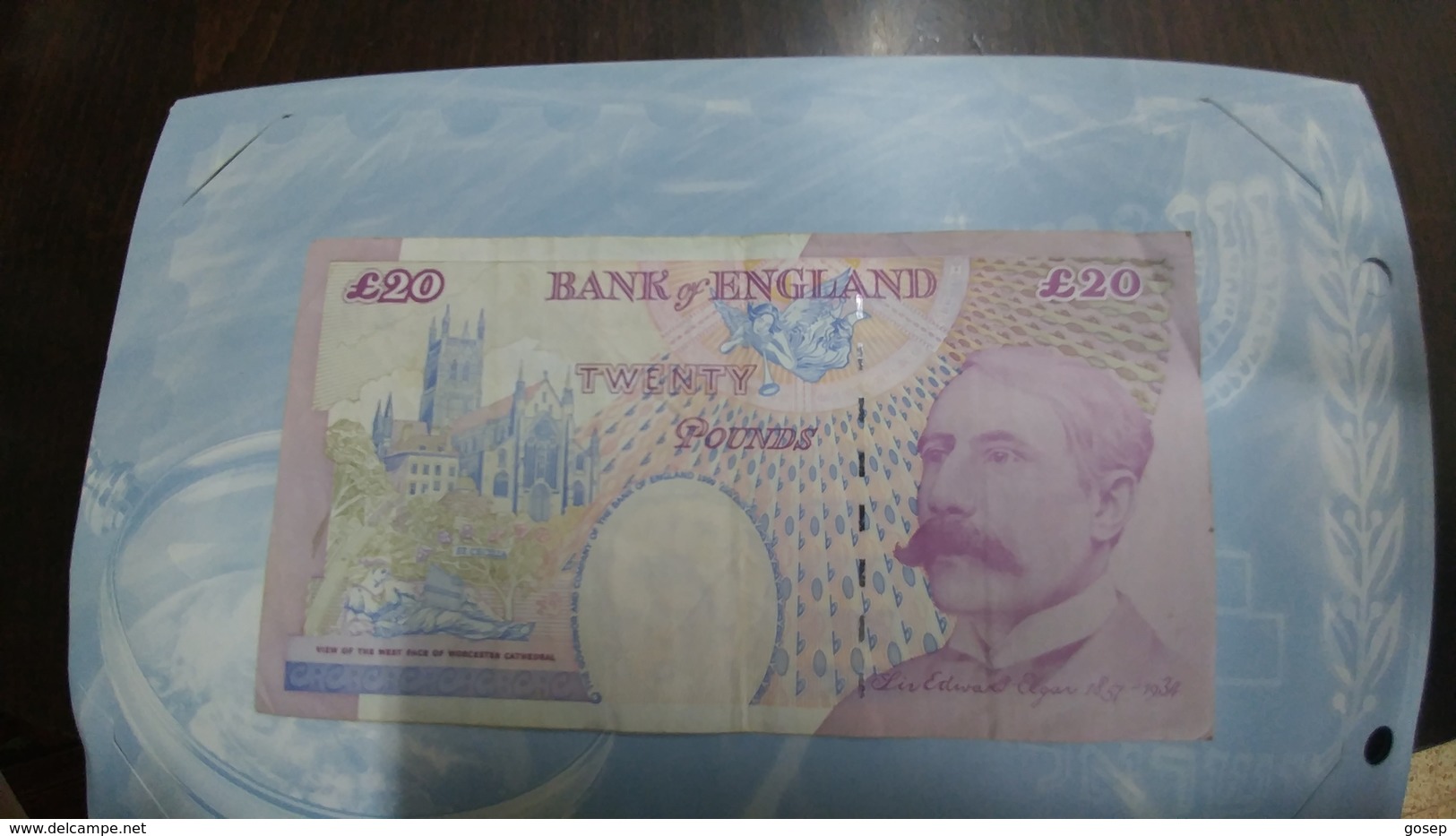 United Kingdom-(20 Pounds)(1999)-(number Note-AB31 478949)-very Good+1bank Note Other Country Free - 20 Pounds