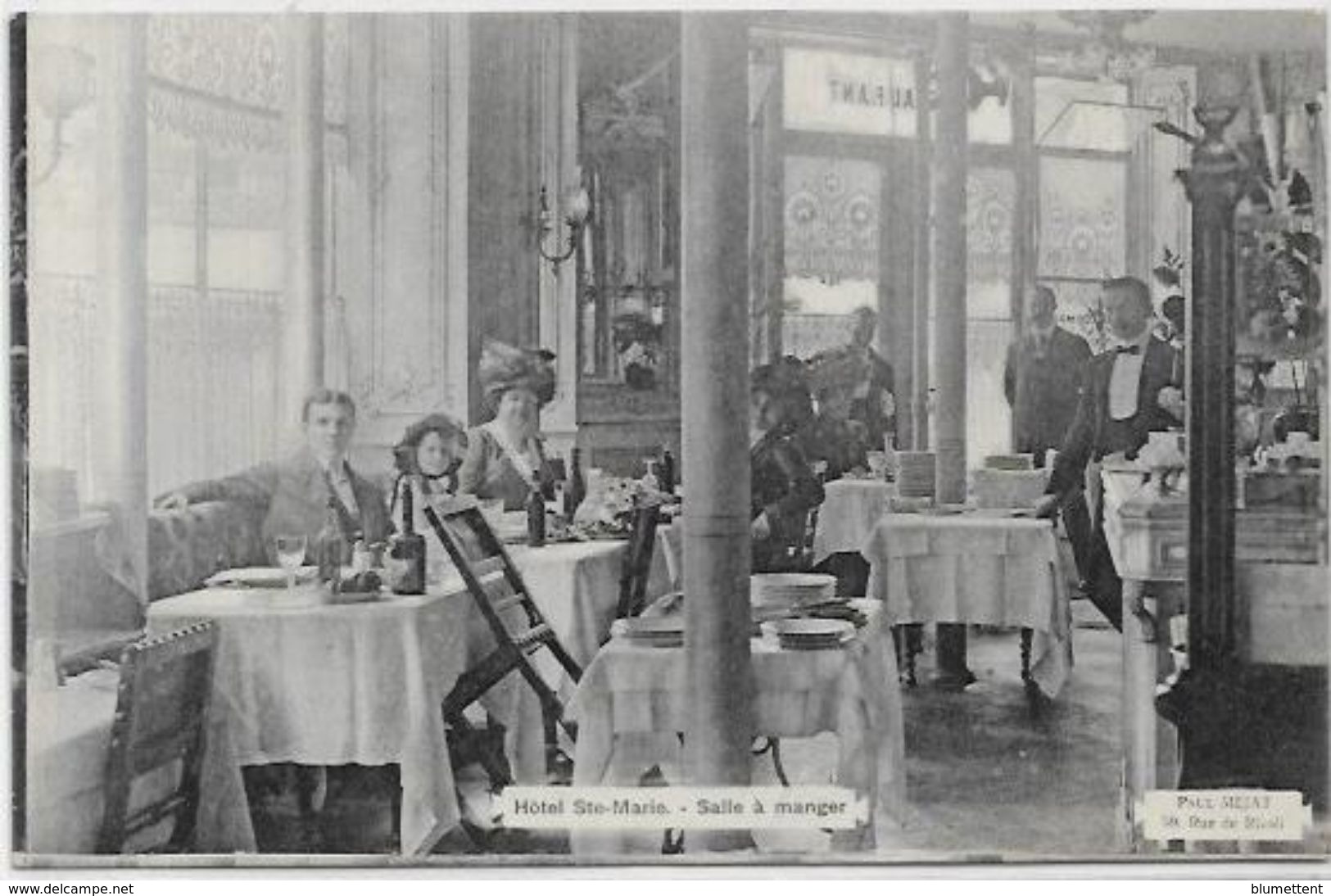 CPA Paris Hotel Sainte Marie Non Circulé - Cafés, Hôtels, Restaurants