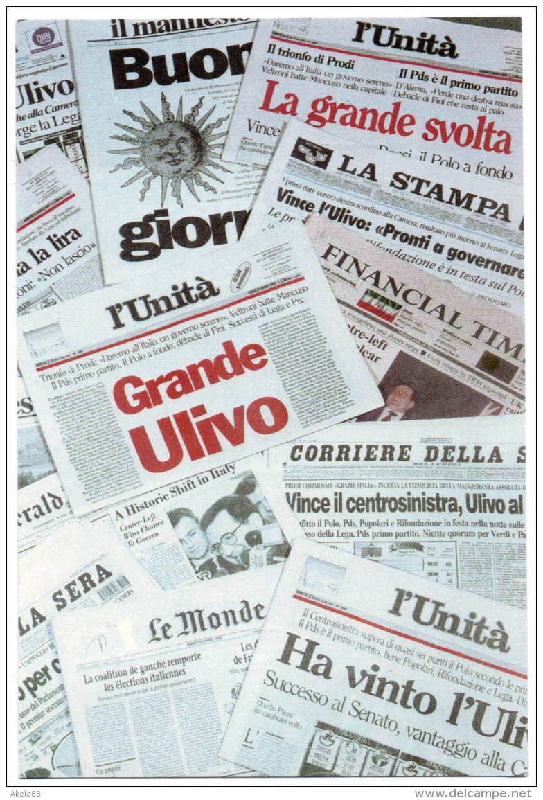 MODENA 1996 - FESTA NAZIONALE DELL'UNITA' -ULIVO -GUARDIA DI FINANZA - CABIRIA - SILVANA MANGANO - ALDO FABRIZI - Altri & Non Classificati