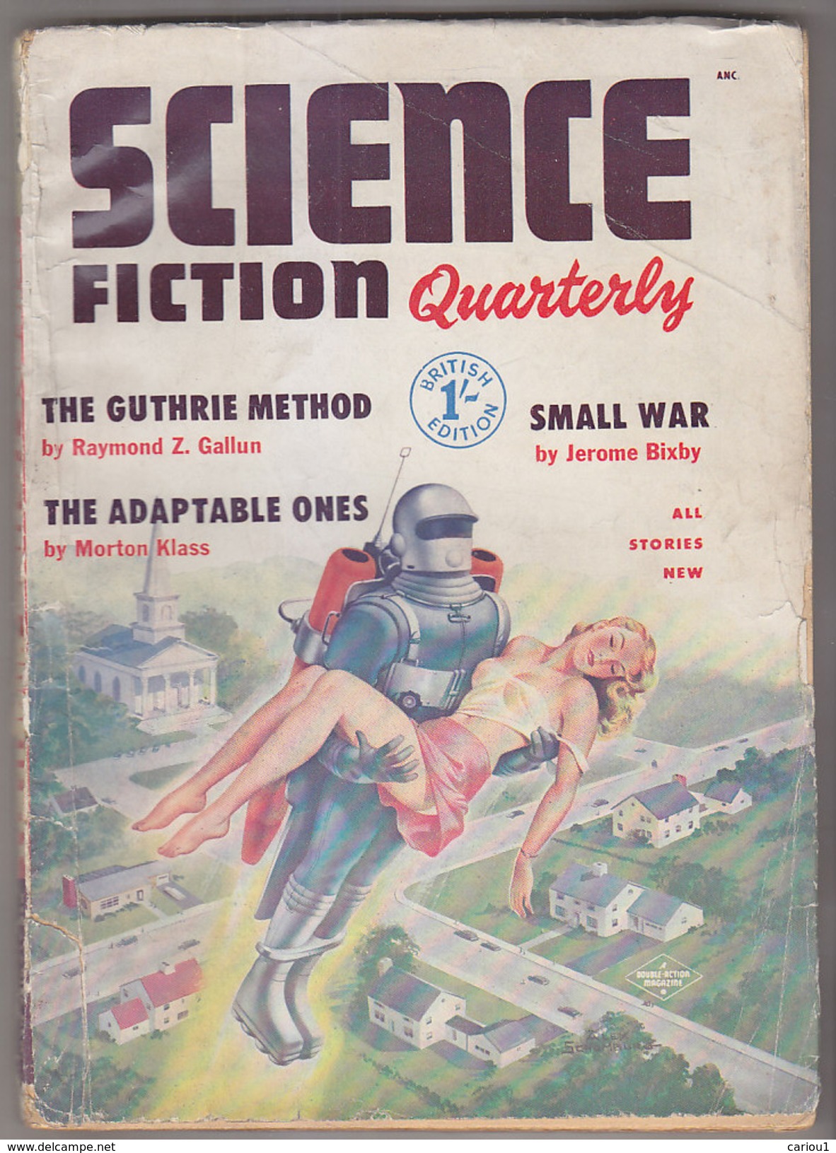 C1 SCIENCE FICTION QUARTERLY # 10 1955 UK BRE SF Pulp SCHOMBURG Bixby BEAUMONT - Fanascienza