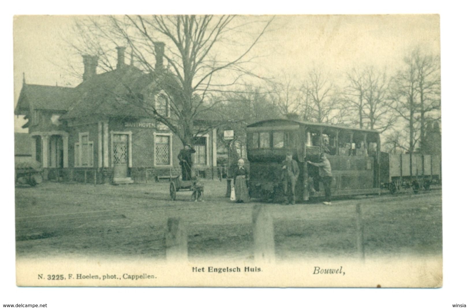 Bouwel - Het Engelsch Huis - Stoomtram / Tram à Vapeur - Hondenkar - Hoelen 3225 - Grobbendonk