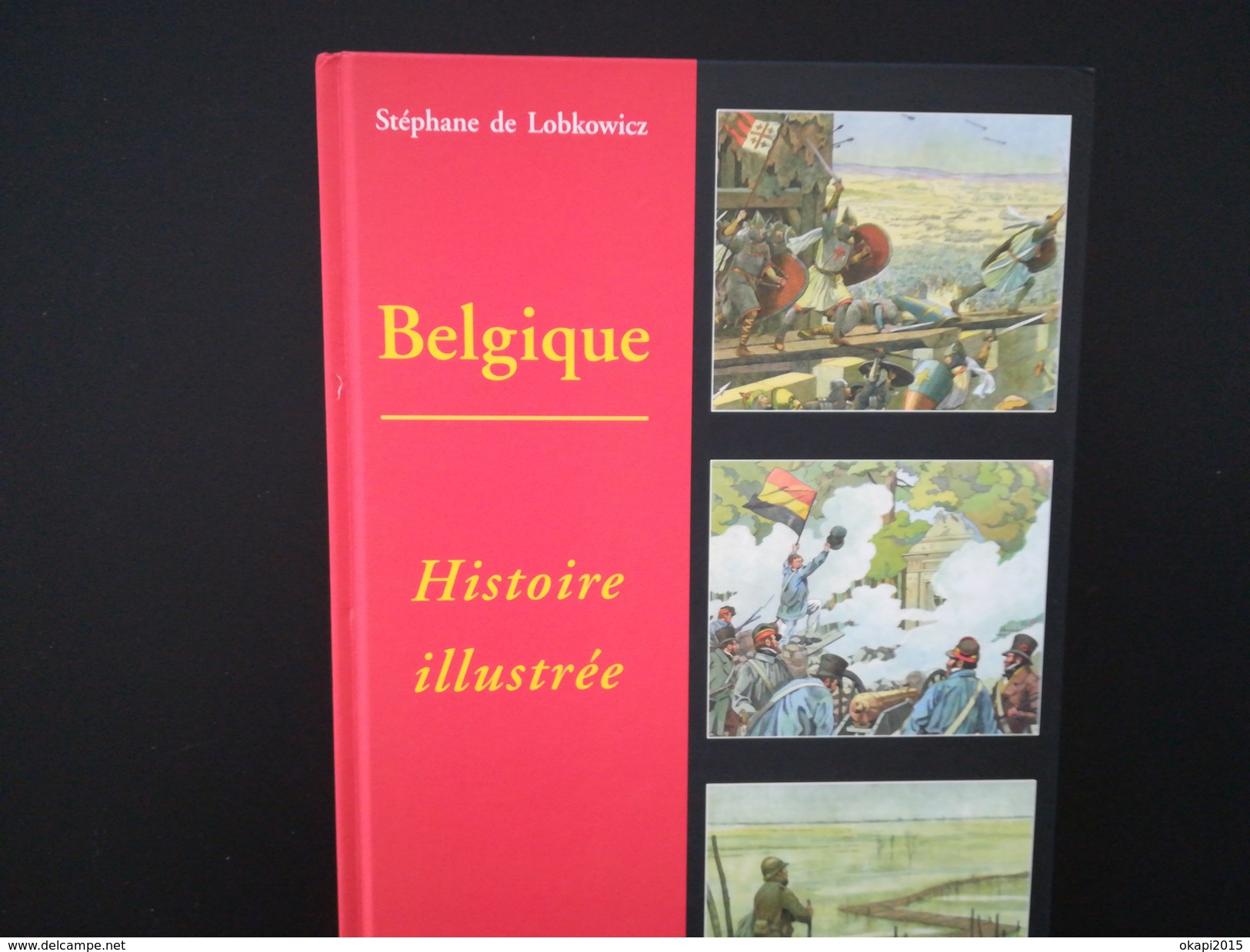 BELGIQUE HISTOIRE ILLUSTRÉE PAR STEPHANE LOBKOWICZ ANNÉE 1999 - Belgio