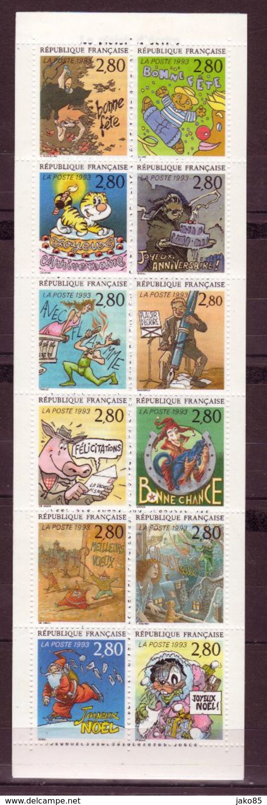 1993 - YT N° BC 2848a - ** - Plaisir D'ecrire - TBE - Neufs