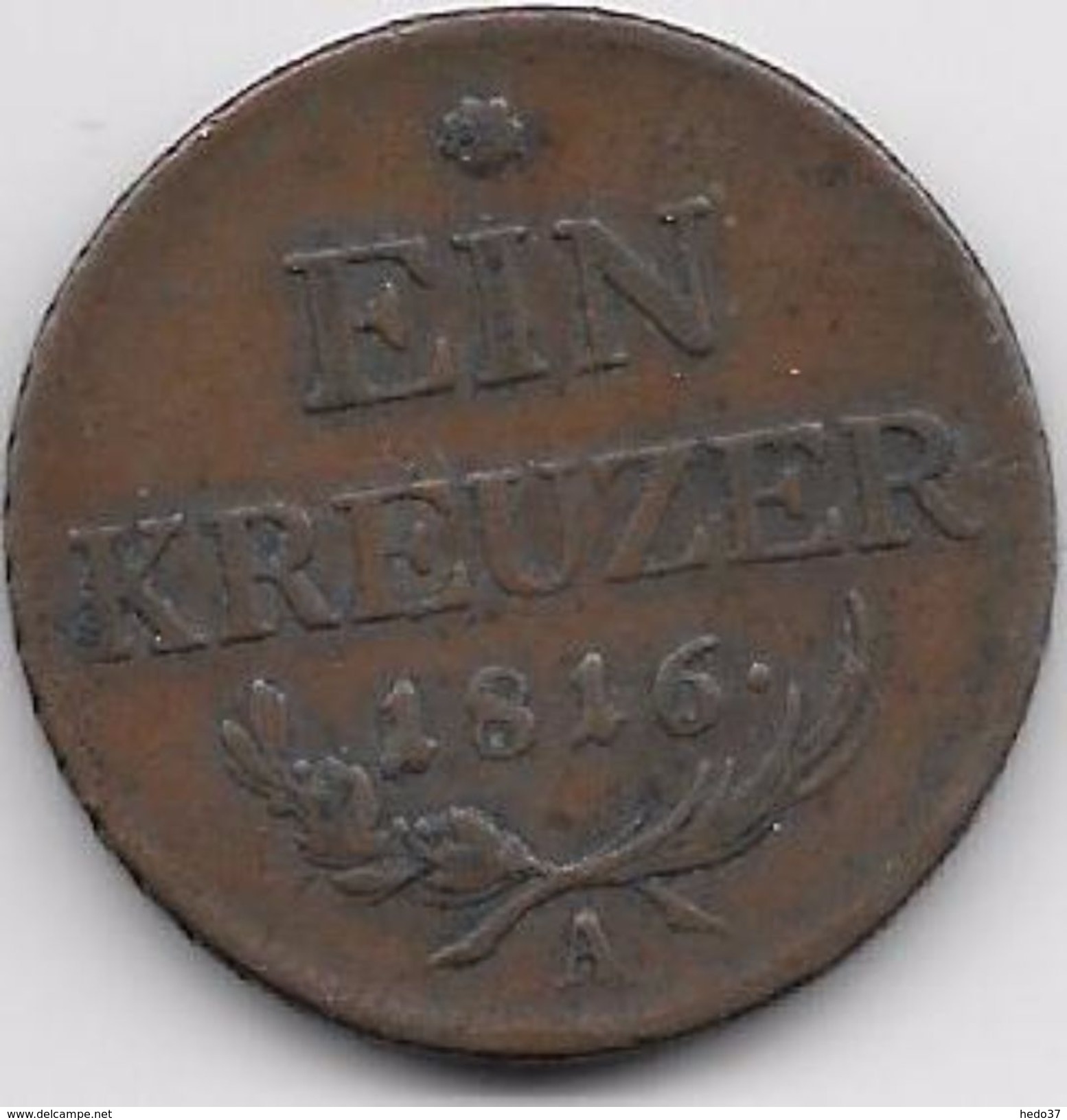 Autriche - Ein Kreuzer 1816 A - Austria