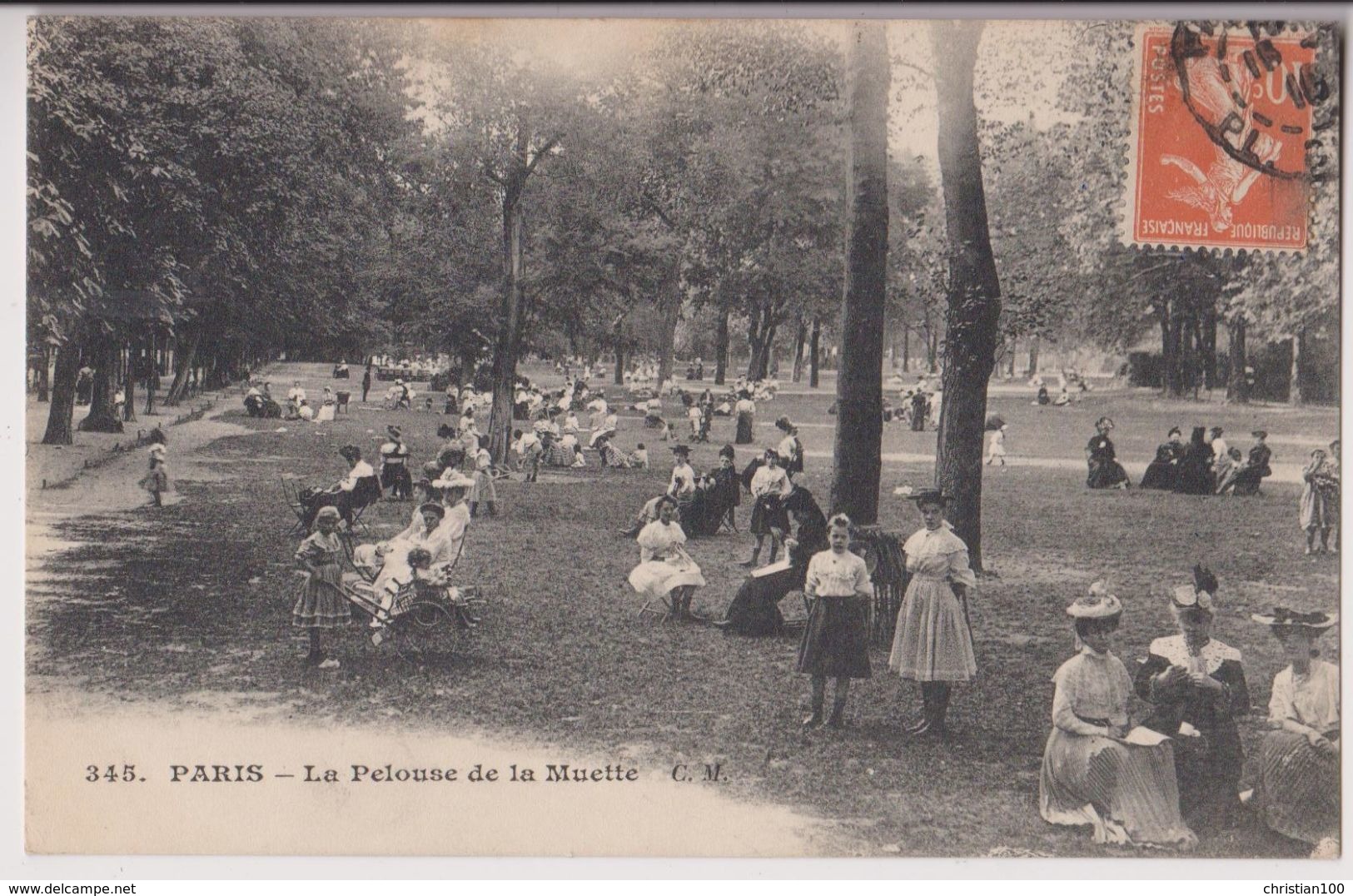 LOT DE 10 CPA DE PARIS : METRO - TRANSPORT URBAIN - MONTMARTRE - RIVOLI - BUTTES CHAUMONT - 10 SCANS - - 5 - 99 Cartes