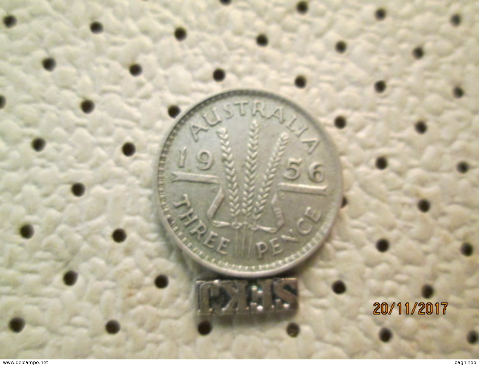 Australia 3 Pence 1956 Silver 1.40 Grams - Threepence