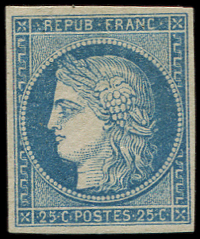 * 23   25c. Bleu, Très Frais, TB - Autres & Non Classés