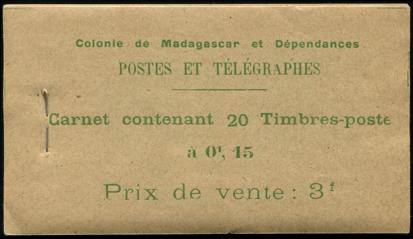 MADAGASCAR 6 : 20 T. N°156, 15c. Vert Et Vert-jaune, TB - Autres & Non Classés