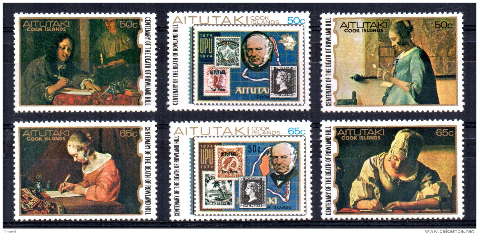 Aitutaki - 1979 - Sir Rowland Hill Death Centenary - MNH - Aitutaki