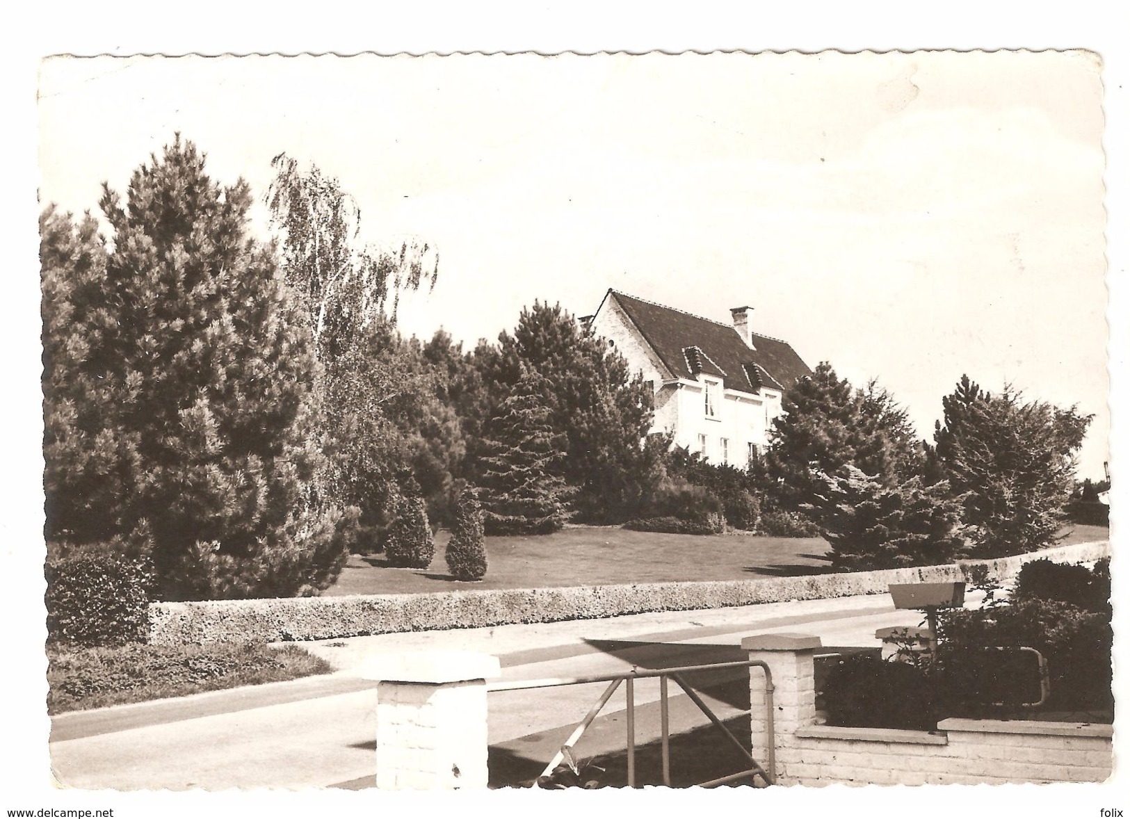 Pamel - Roosdaal - Straatzicht Met Villa - Uitgave Dhondt, Ledebergplaats - Roosdaal