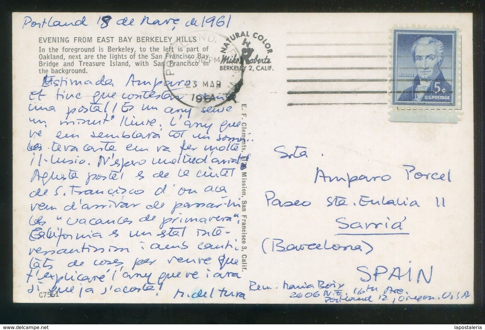 Lote epistolar de 8 unidades. Familia: Emili Boix Selva, Emili Boix Fuster. Años 1960-1976.