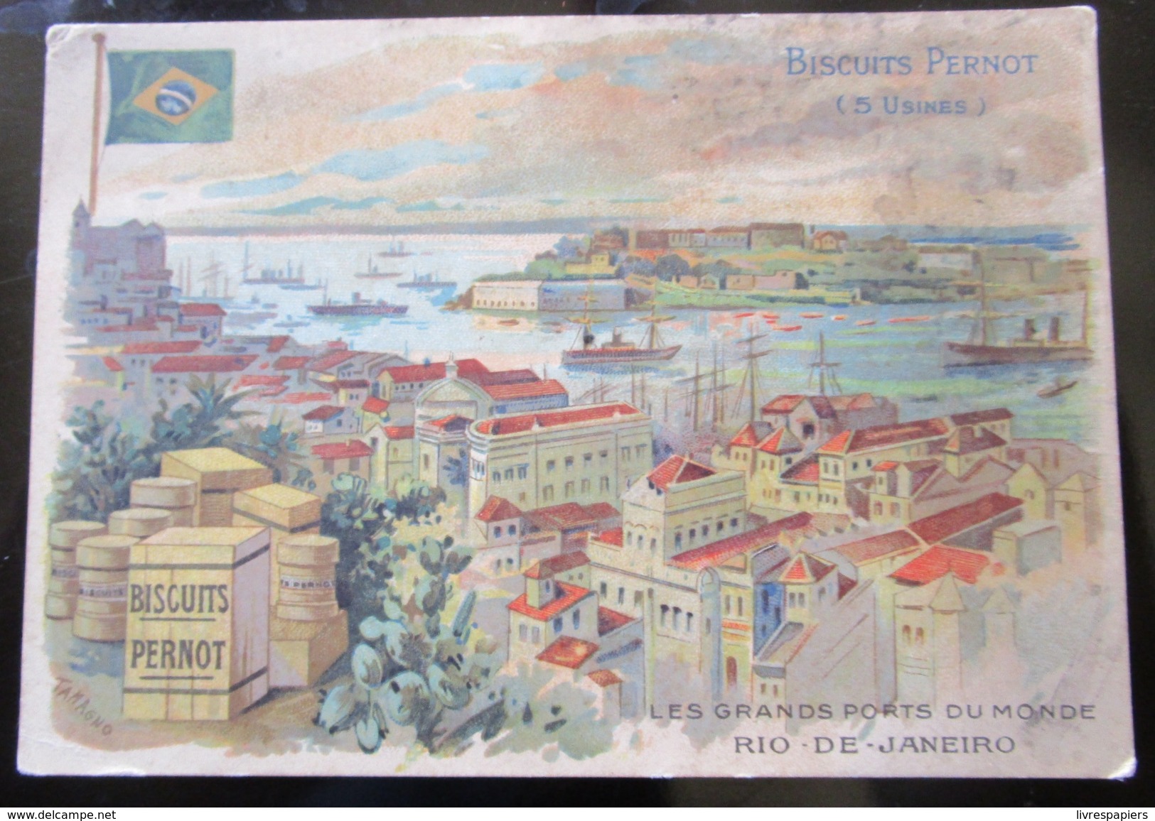 Rio De Janeiro   Ports Du Monde Biscuits Pernot - Pernot