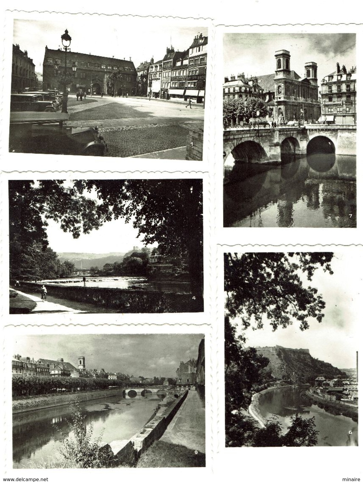 BESANCON - Pochette De 10 Photos Format 6 X 9 - Bon état - édition YVON - Besancon